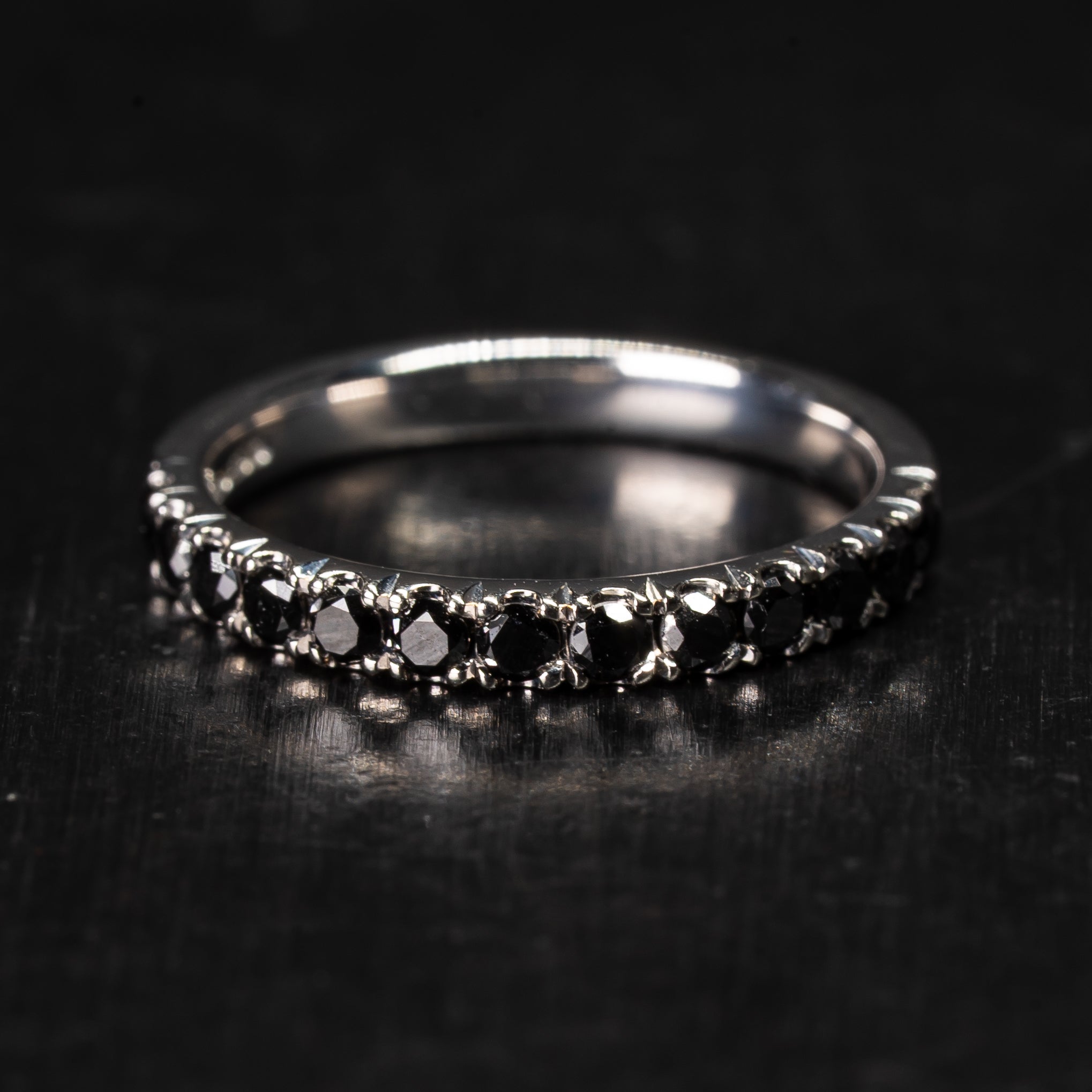 'Nightshade' Black Diamond Wedding BandNightshade Black Diamond Wedding 'Nightshade' Black Diamond Wedding BandNightshade Black Diamond Wedding