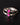 Garnet Heart Satellite Ring
