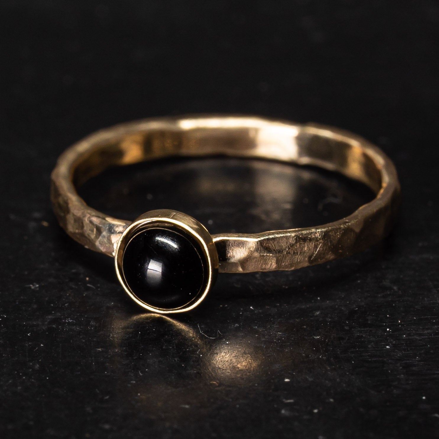 Satellite Ring in Black Onyx