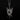 Garnet Three of Swords Pendant