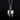 Double Point Smoky Quartz Point Coffin Nail Pendant