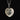 One-of-a-kind Moonstone Heart All-Seeing Eye Pendant
