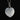 One-of-a-kind Moonstone Heart All-Seeing Eye Pendant