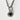 Rose Cut Onyx Snake Charm