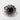 'The Hidden Pool' Black Onyx Signet Ring Size N