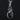 Sterling silver belladonna serpentine charm