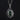 Serpentine Rose Cut Oak Leaf Pendant with Chain - OOAK