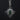 Serpentine Crown Pendant with Chain