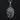 Serpentine Coffin Oak Leaf Pendant with Chain - OOAK