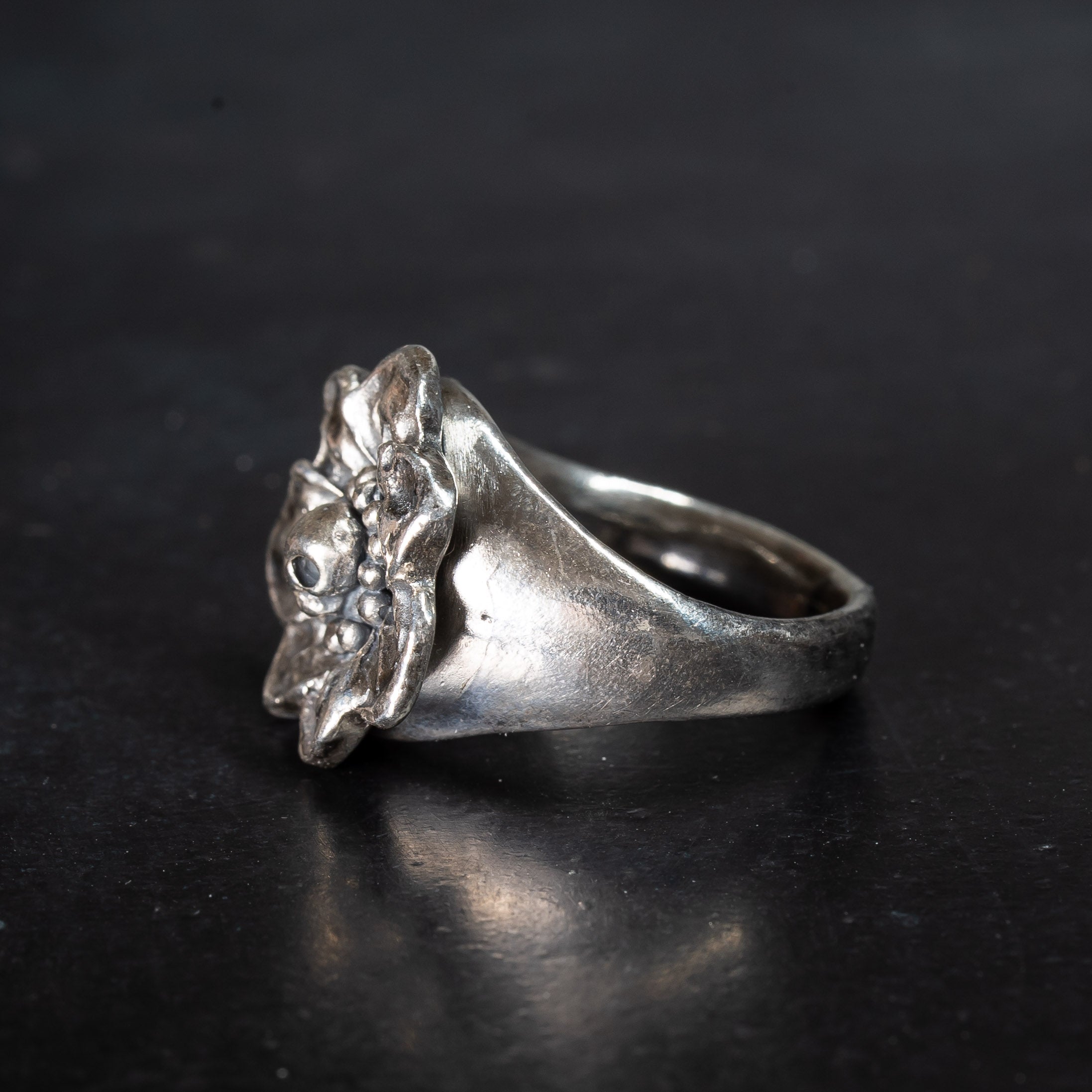 Witchy style silver rings