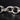 Close up of the snake chain links. Alternative style. 