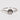 Gothic style Salt and Pepper Diamond Ring
