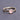 Rose Quartz handmade stacking ring in 9ct solid gold
