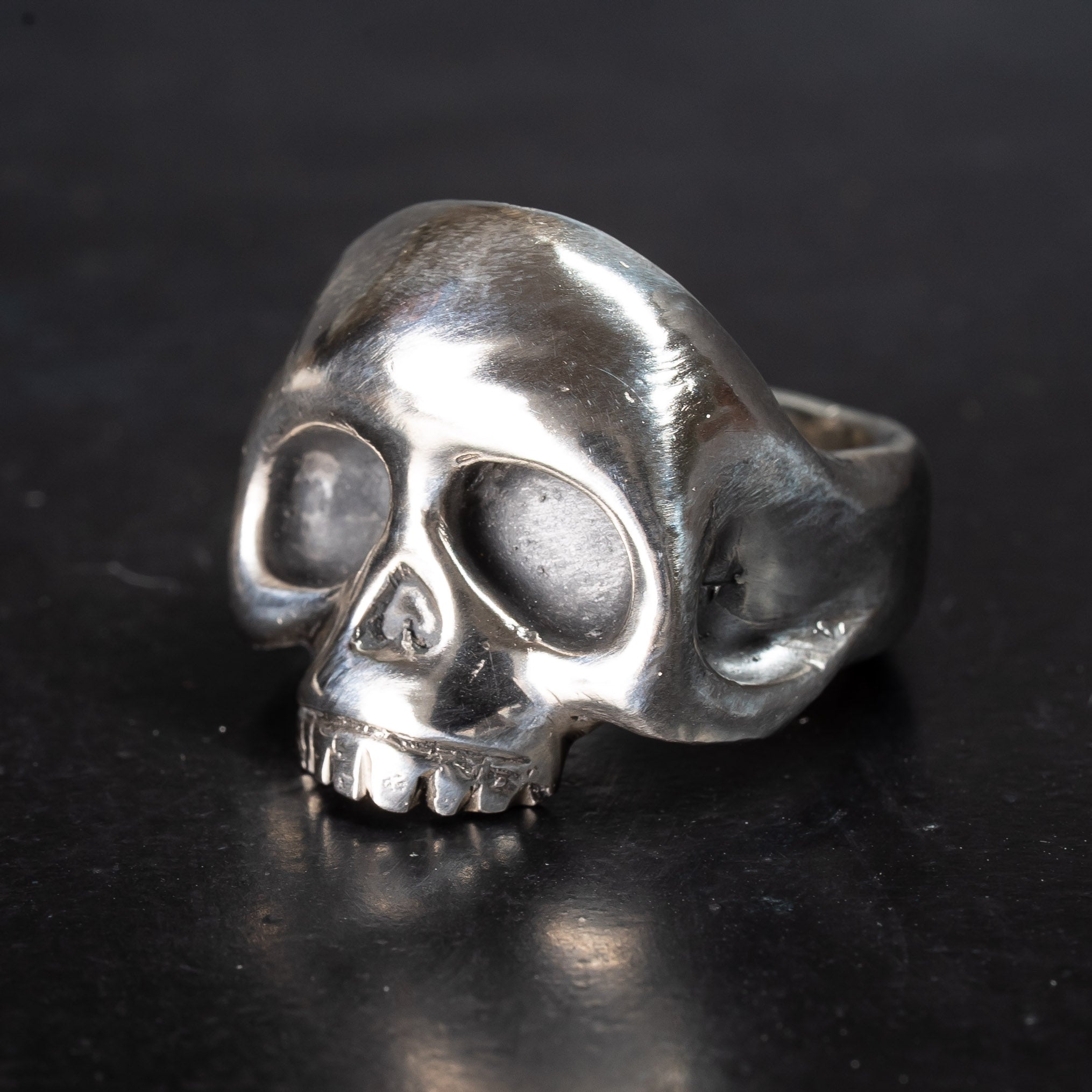 Silver Skull Ring