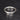 White gold hammered handmade wedding band UK